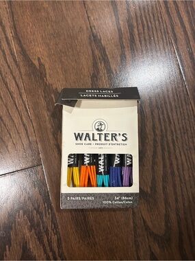 Walter's Men's Dress Laces - Multicolor Pack